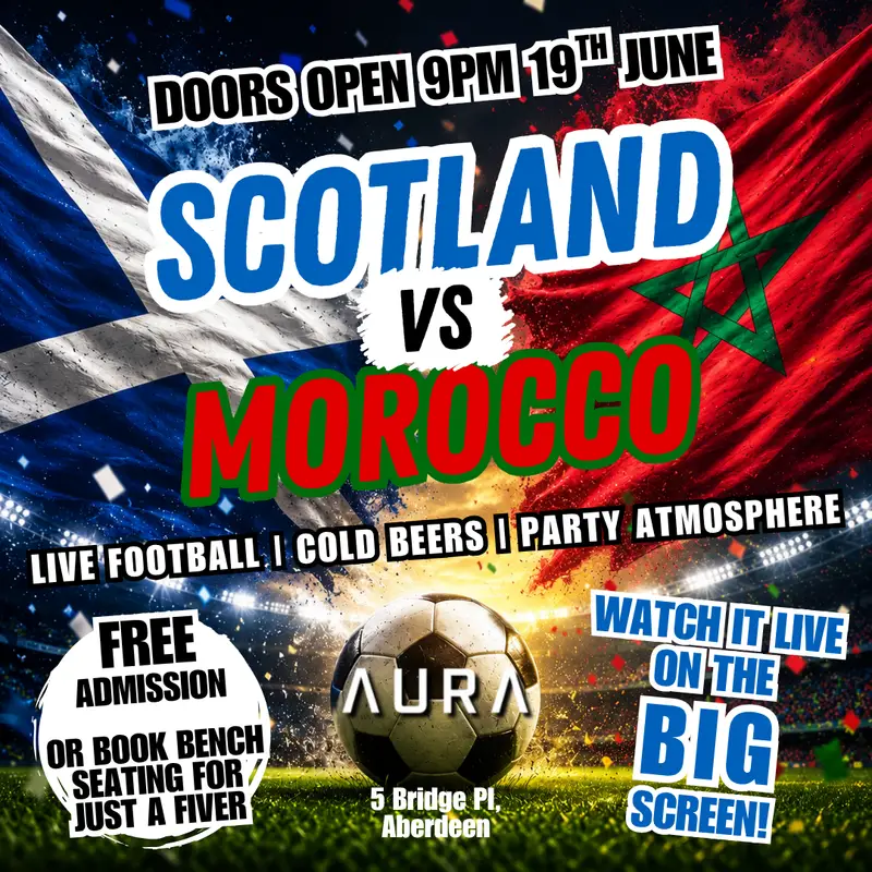 Scotland vs Morocco Live Football | Aberdeen | 19th June artwork