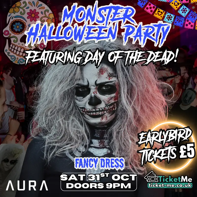 Monster Halloween Party | Aberdeen | 31st October artwork